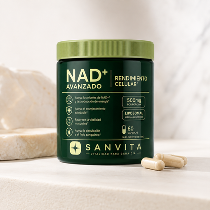 NAD+ Avanzado | Recuperá al Hombre que llevás dentro 50% OFF